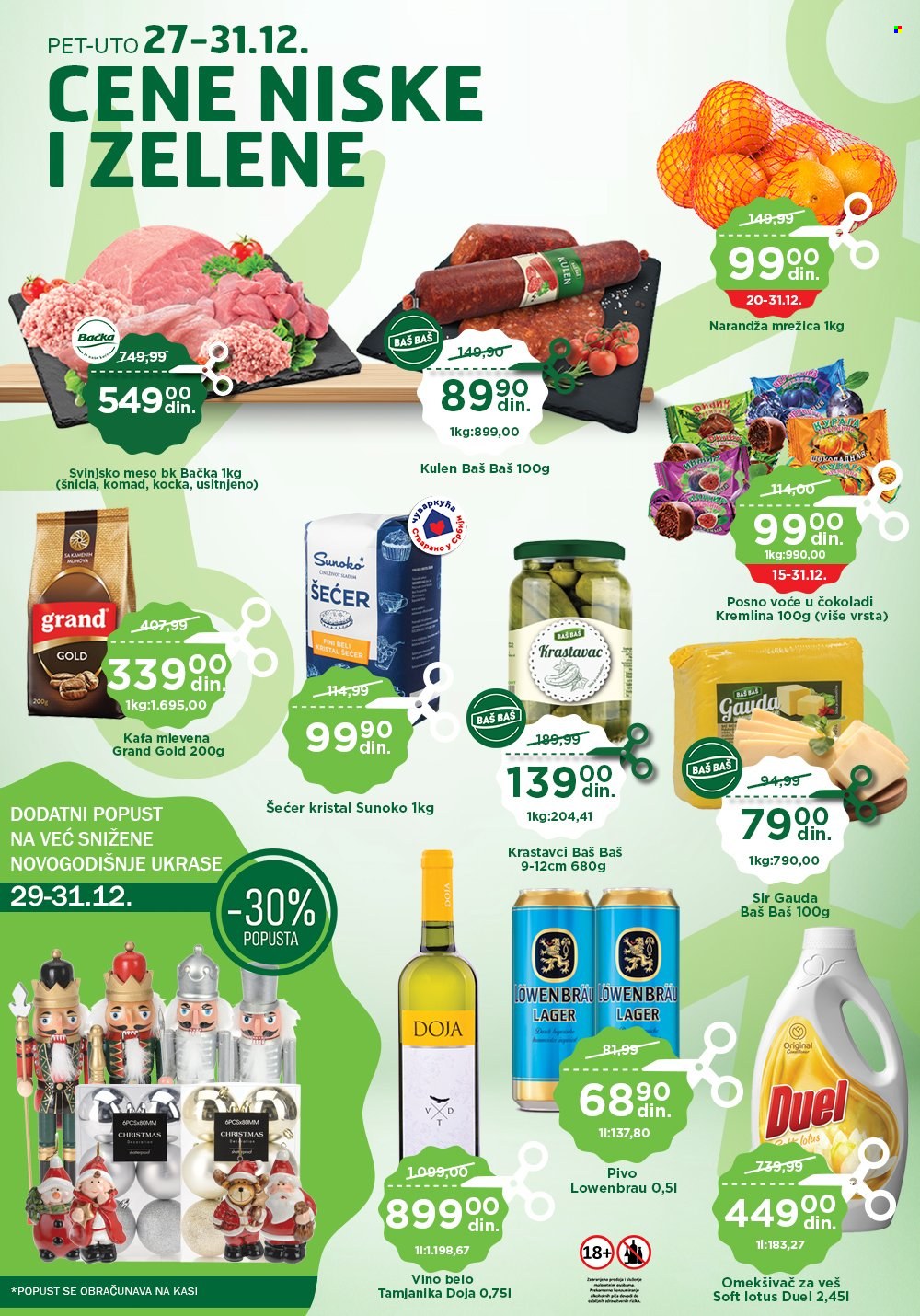 Univerexport katalog - 27.12.2024 - 31.12.2024. Stranica 1