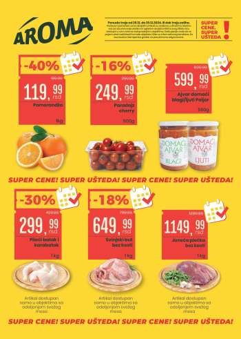 Aroma Market katalog - 26.12.2024 - 29.12.2024.