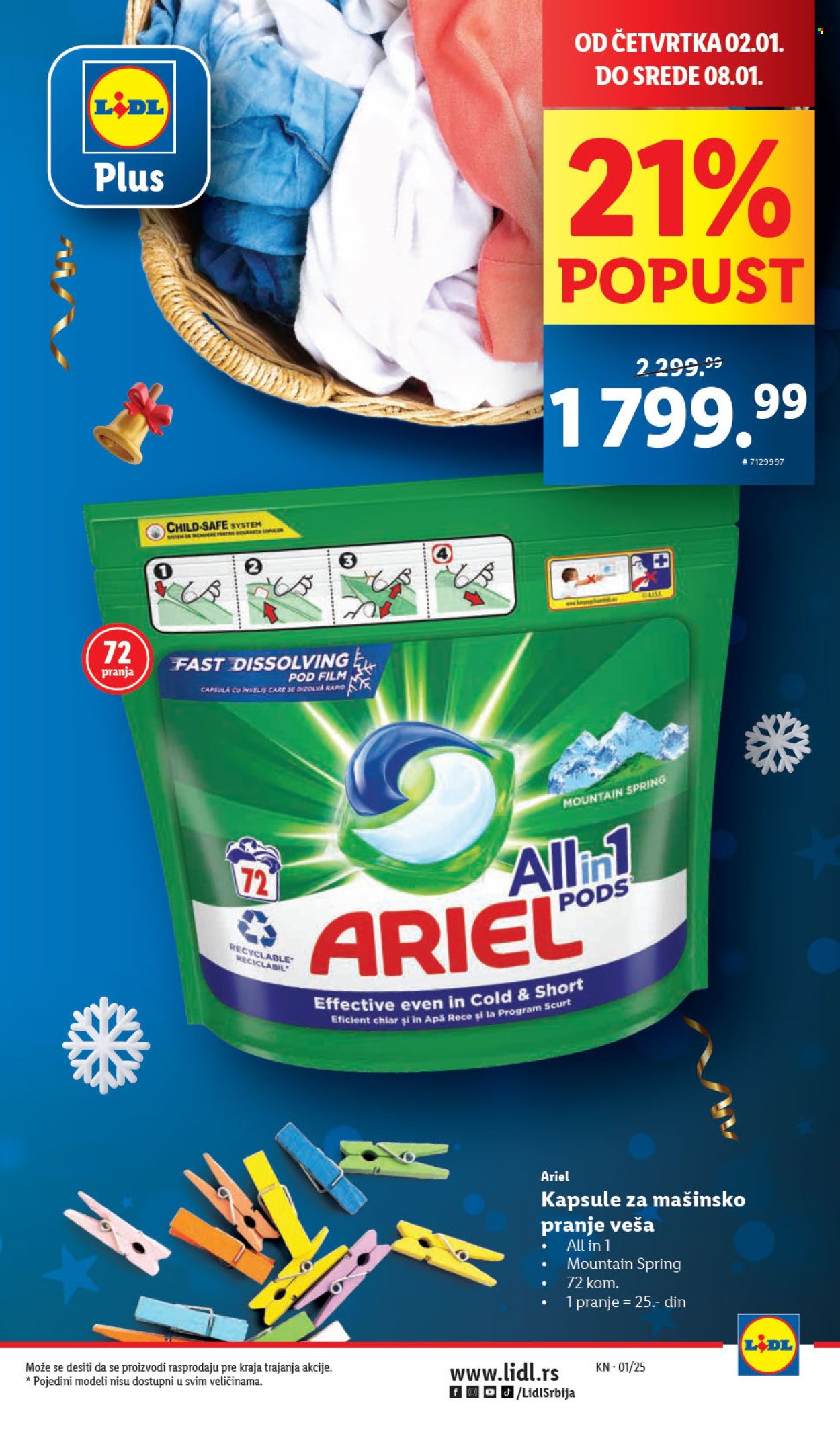 Lidl katalog - 02.01.2025 - 08.01.2025. Stranica 5