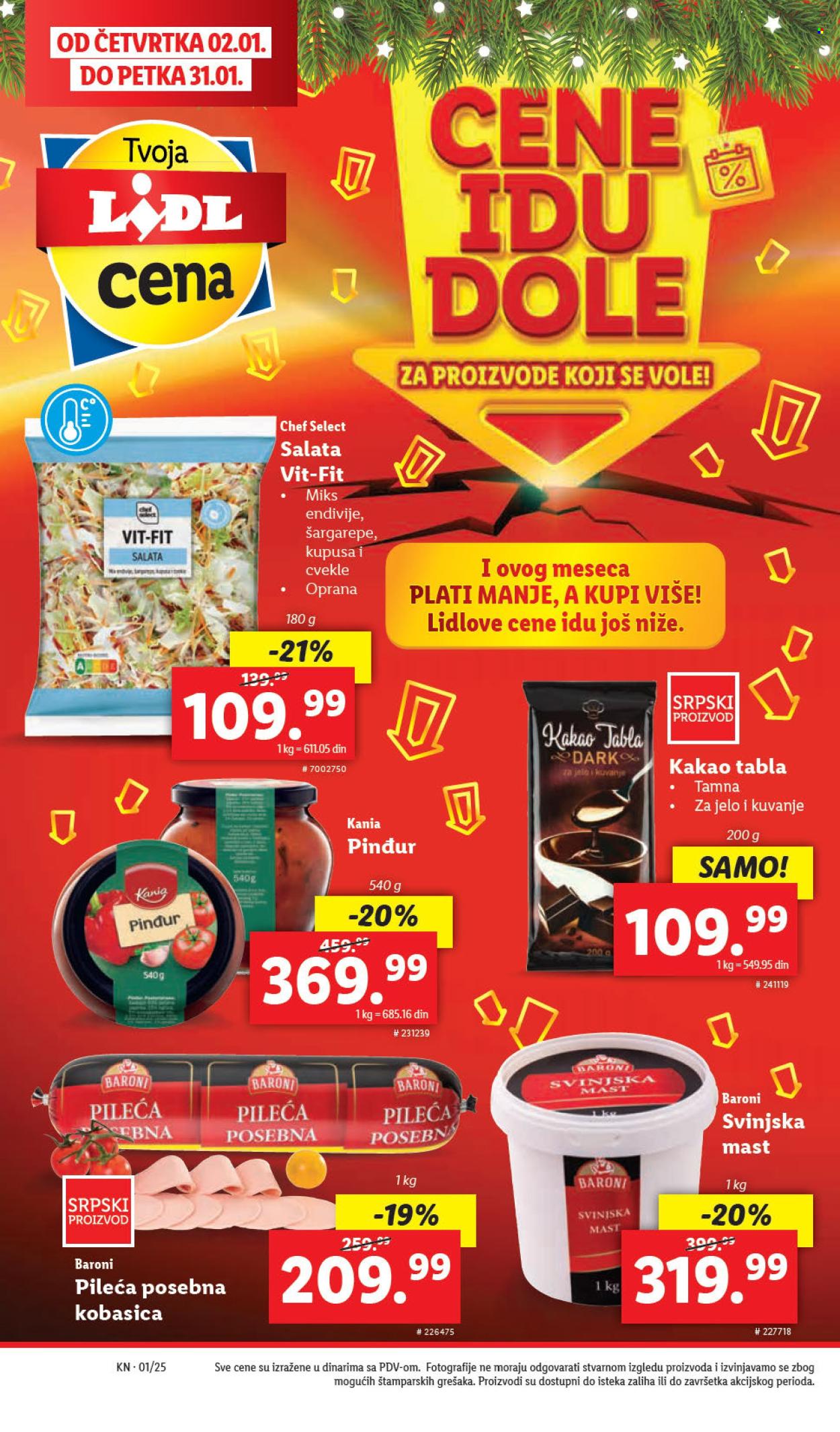 Lidl katalog - 02.01.2025 - 08.01.2025. Stranica 8