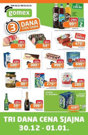 Gomex katalog - 30.12.2024 - 01.01.2025.