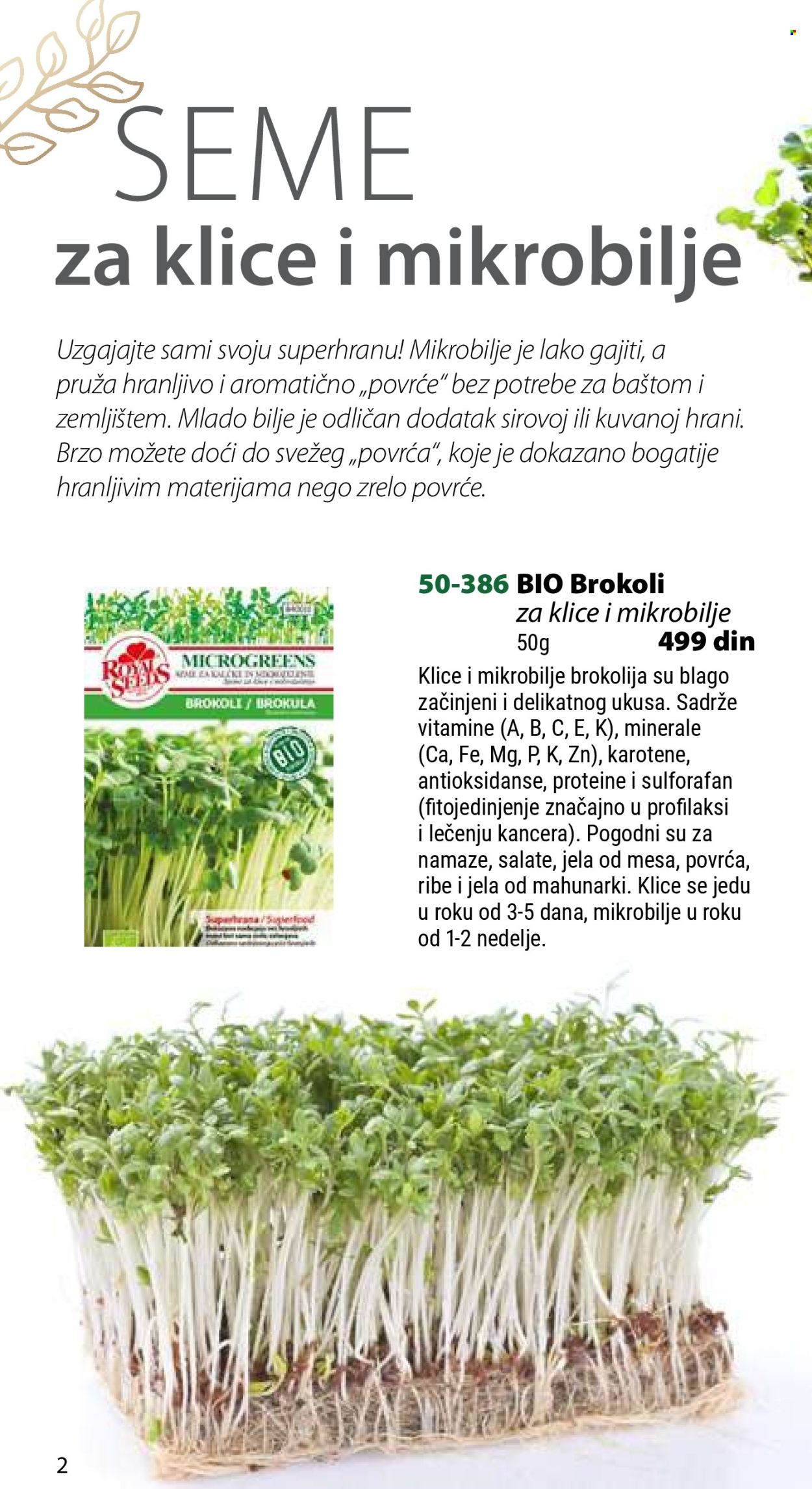 Flora Ekspres katalog. Stranica 2