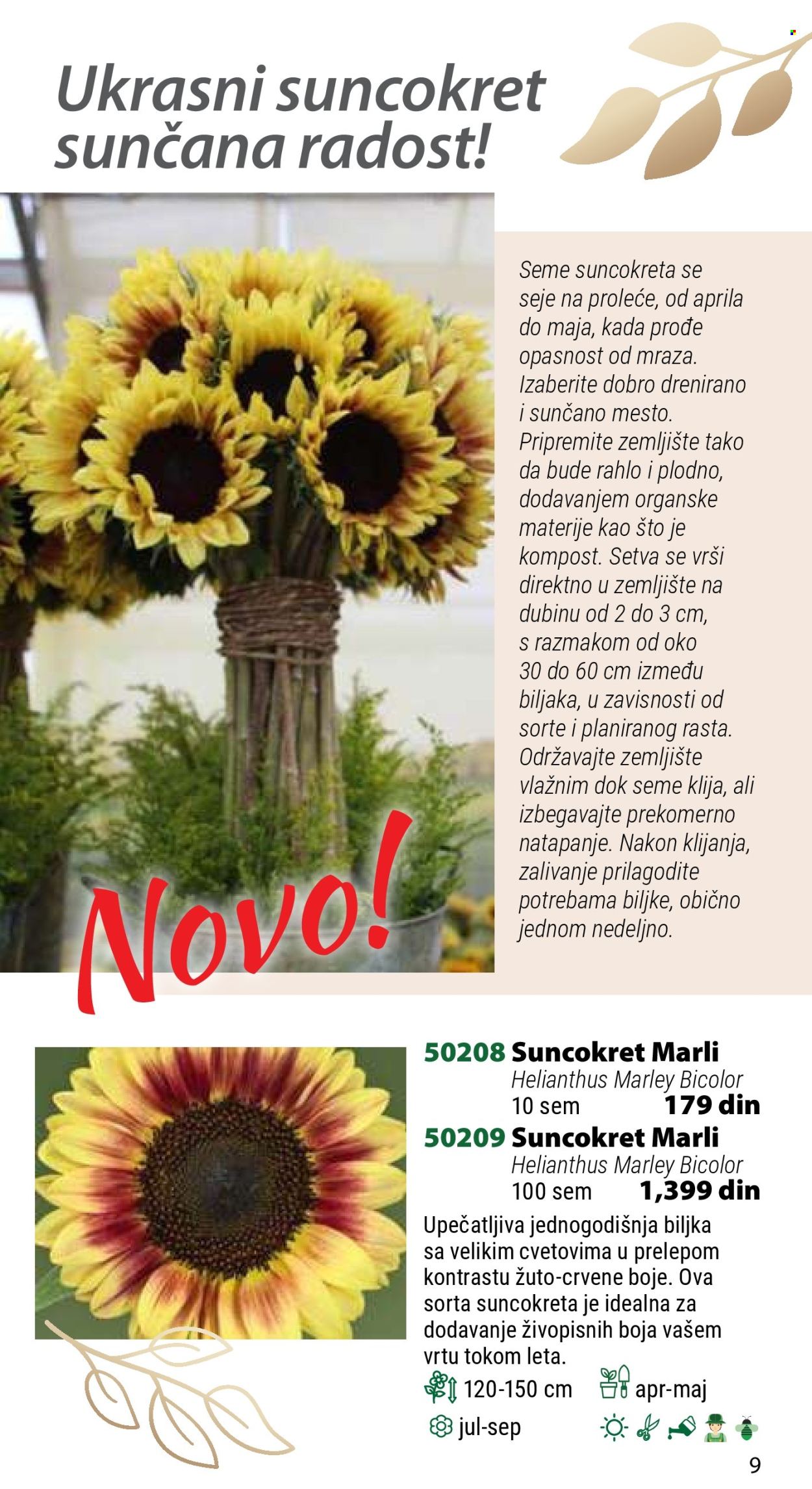 Flora Ekspres katalog. Stranica 9