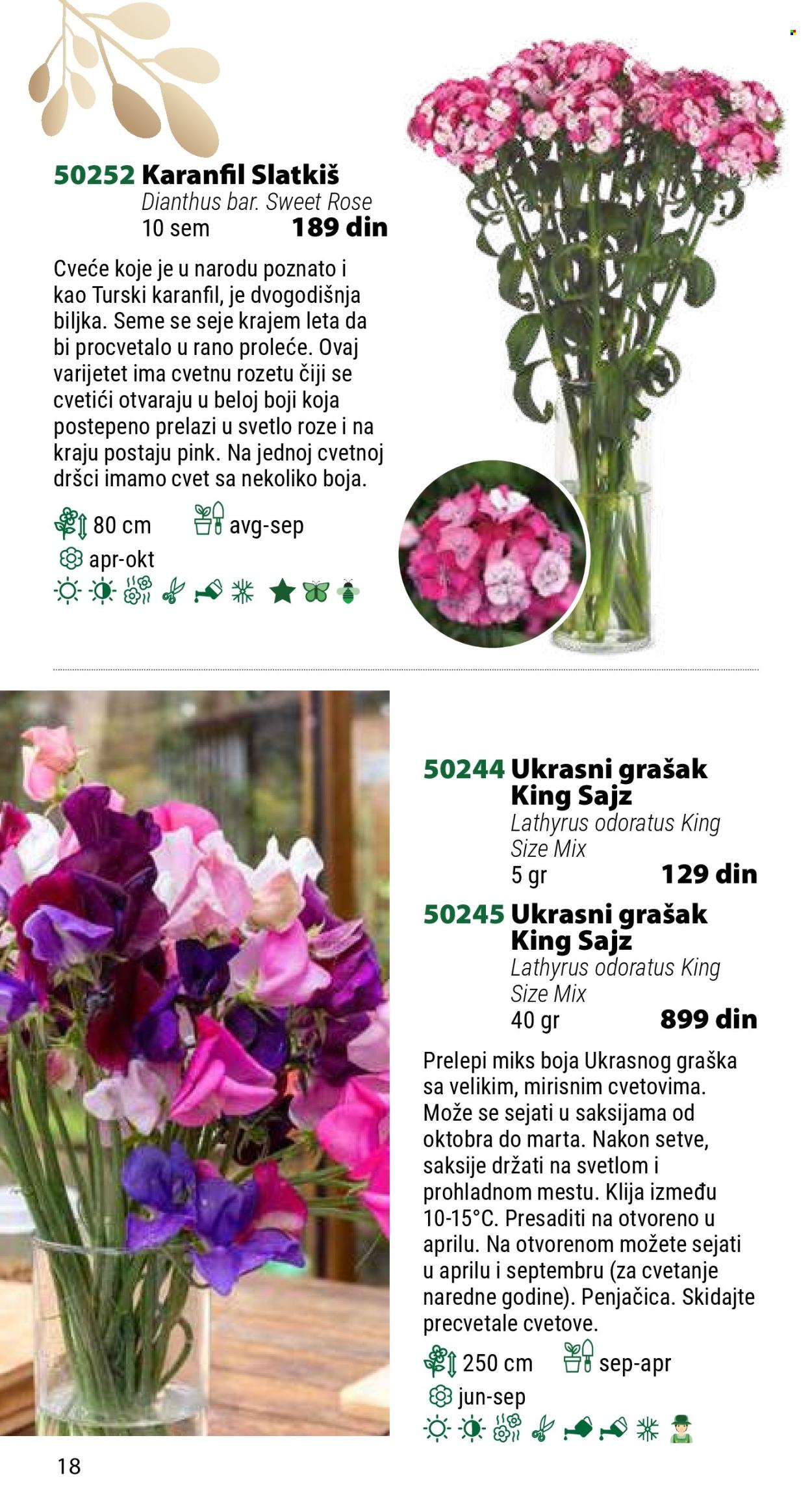 Flora Ekspres katalog. Stranica 18