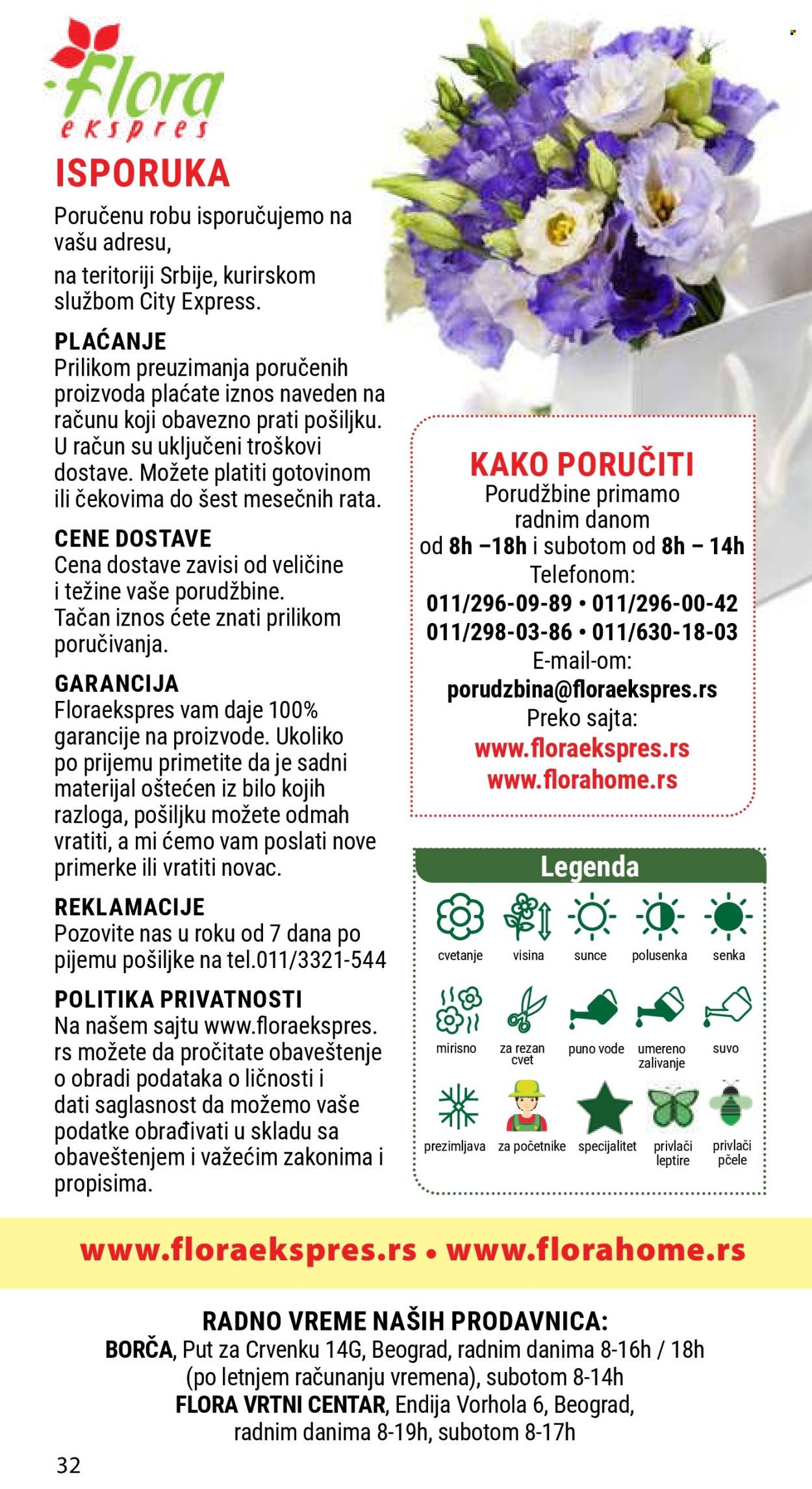Flora Ekspres katalog. Stranica 32