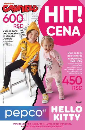 Pepco katalog - 02.01.2025 - 15.01.2025.
