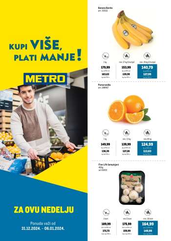 Metro katalog - 31.12.2024 - 06.01.2025.