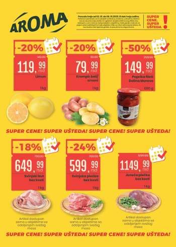 Aroma Market katalog - 02.01.2025 - 06.01.2025.