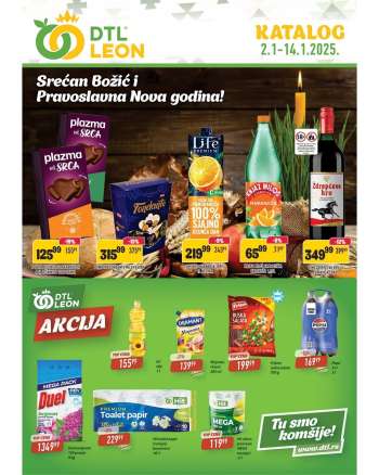 Leon Diskont katalog - 02.01.2025 - 14.01.2025.