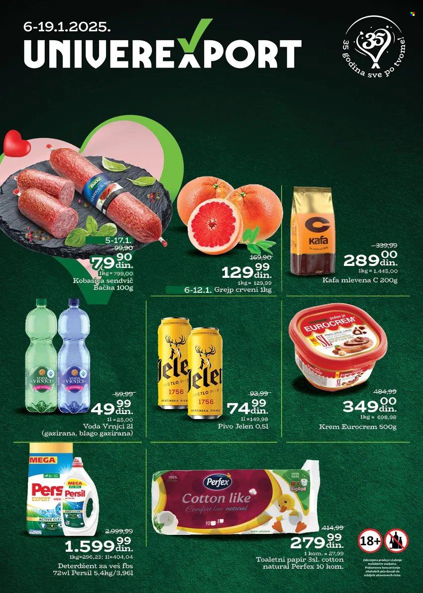Univerexport katalog - 06.01.2025 - 19.01.2025. Stranica 1