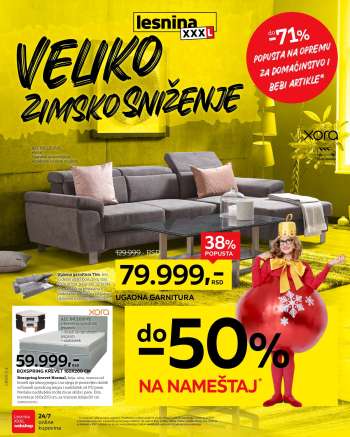 Lesnina XXXL katalog - 06.01.2025 - 02.02.2025.