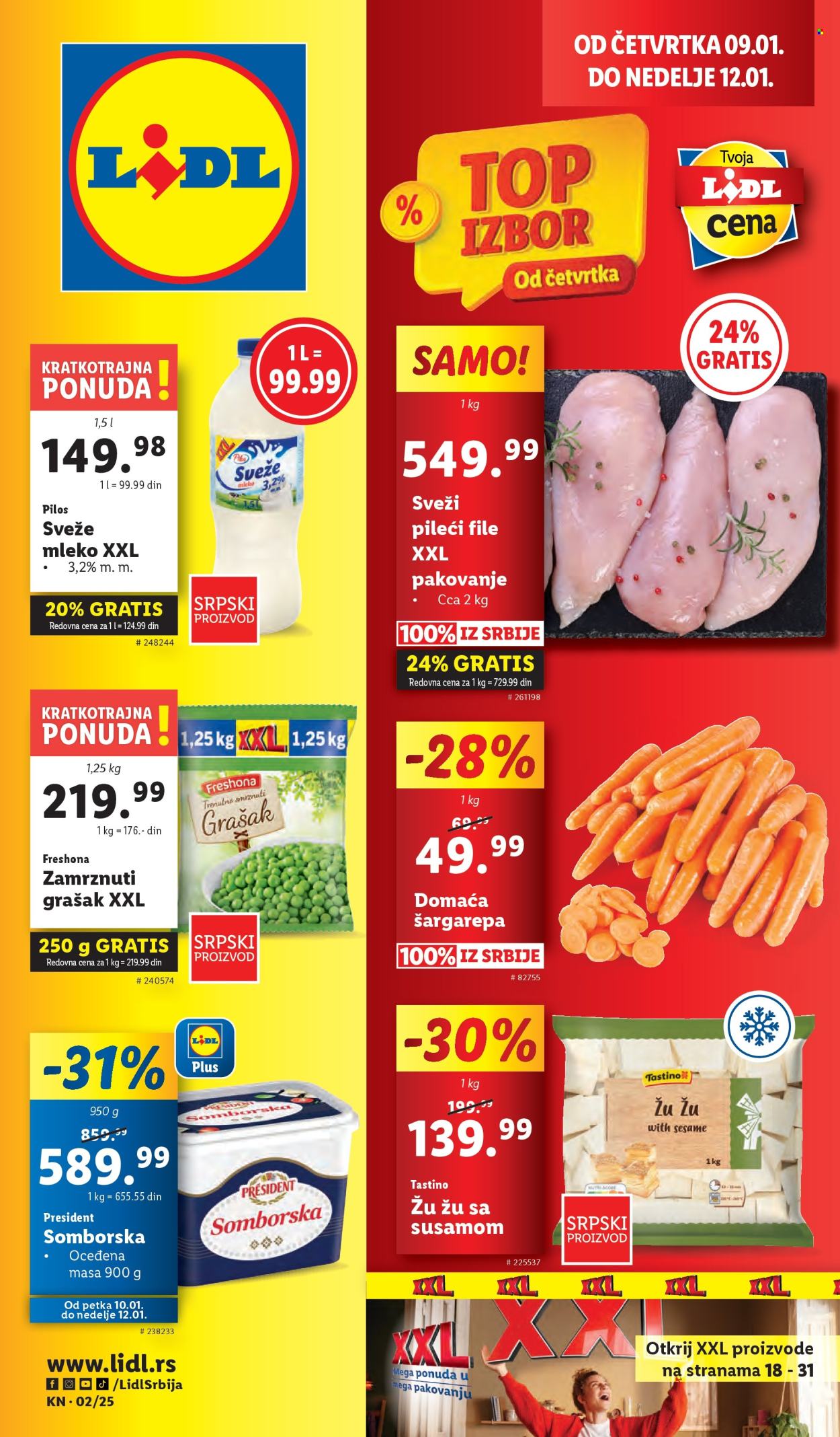 Lidl katalog - 09.01.2025 - 15.01.2025. Stranica 1