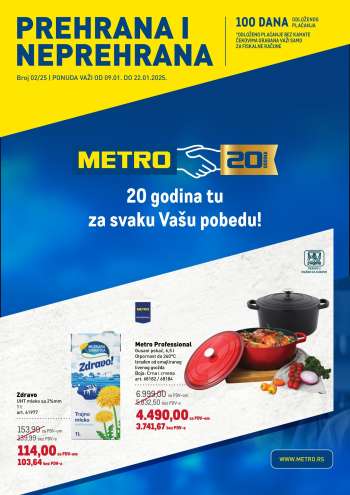 Metro katalog - 09.01.2025 - 22.01.2025.