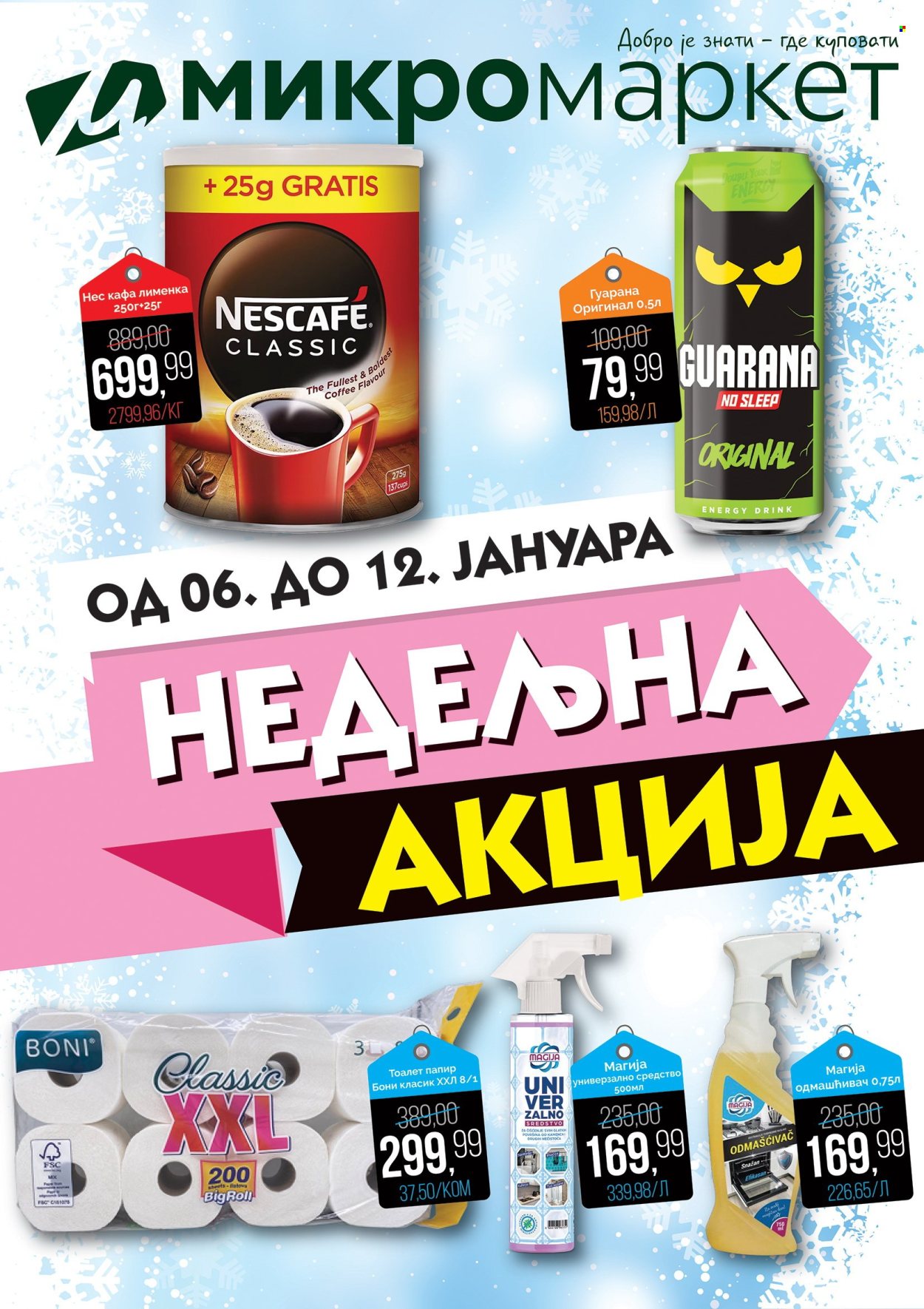 Mikromarket katalog - 06.01.2025 - 12.01.2025. Stranica 1