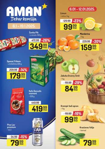Aman katalog - 06.01.2025 - 19.01.2025.