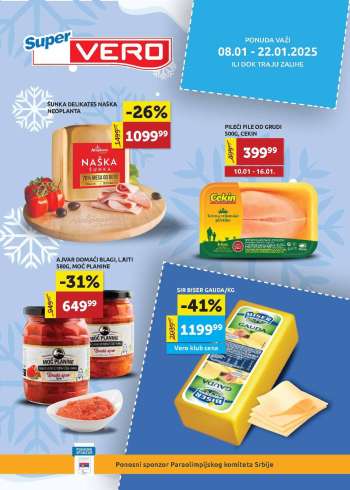 SuperVERO katalog - 08.01.2025 - 22.01.2025.
