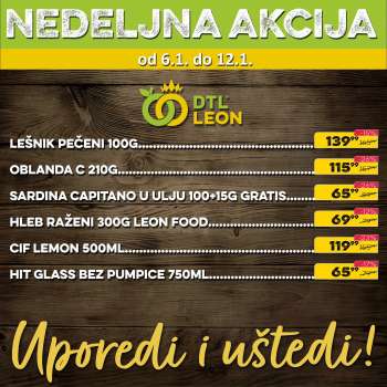 Leon Diskont katalog - 06.01.2025 - 12.01.2025.