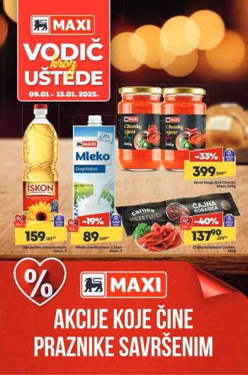 Maxi katalog - 09.01.2025 - 15.01.2025.