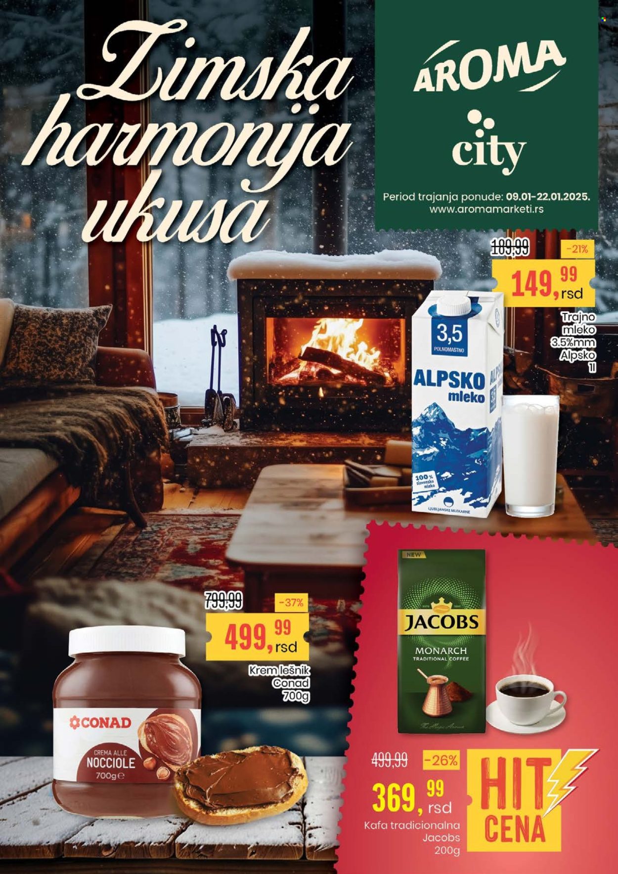 Aroma Market katalog - 09.01.2025 - 22.01.2025. Stranica 1