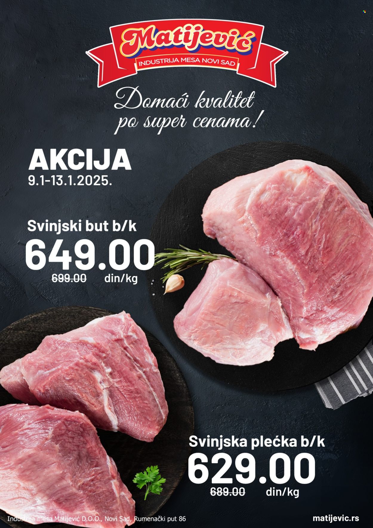 Matijević katalog - 09.01.2025 - 13.01.2025. Stranica 1
