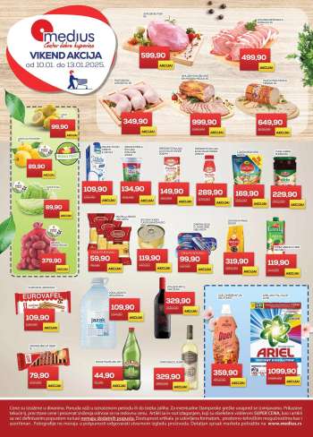 Medius katalog - 10.01.2025 - 13.01.2025.