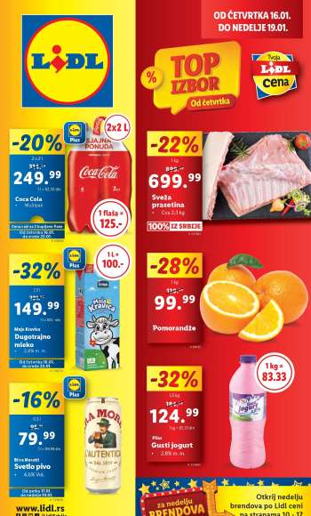 Lidl katalog - 16.01.2025 - 22.01.2025.