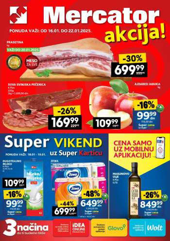Mercator Centar katalog - 16.01.2025 - 22.01.2025.
