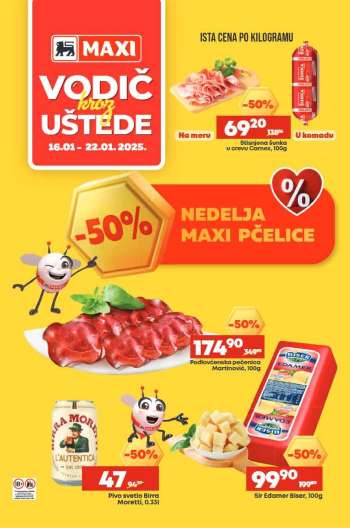 Maxi katalog - 16.01.2025 - 22.01.2025.