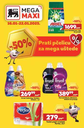 Mega Maxi katalog - 16.01.2025 - 22.01.2025.