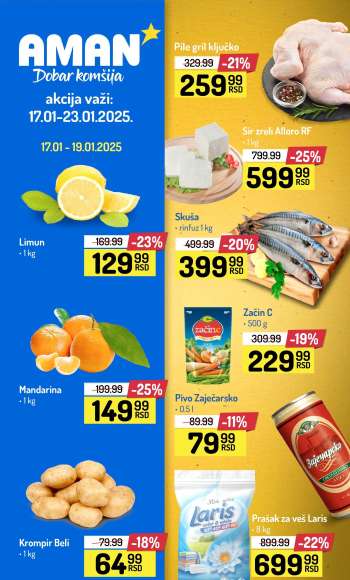 Aman katalog - 17.01.2025 - 23.01.2025.