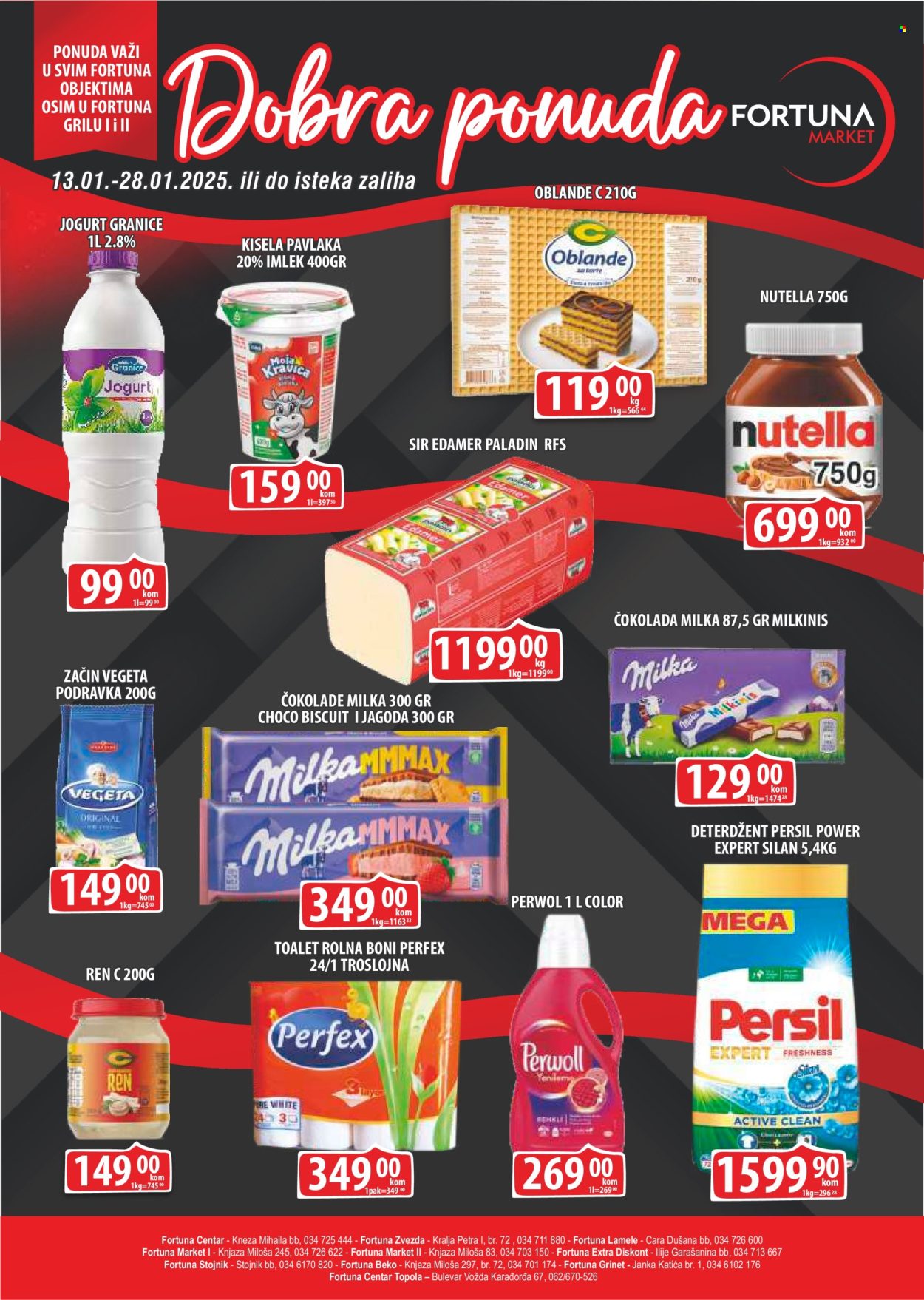 Fortuna Market katalog - 13.01.2025 - 28.01.2025. Stranica 1