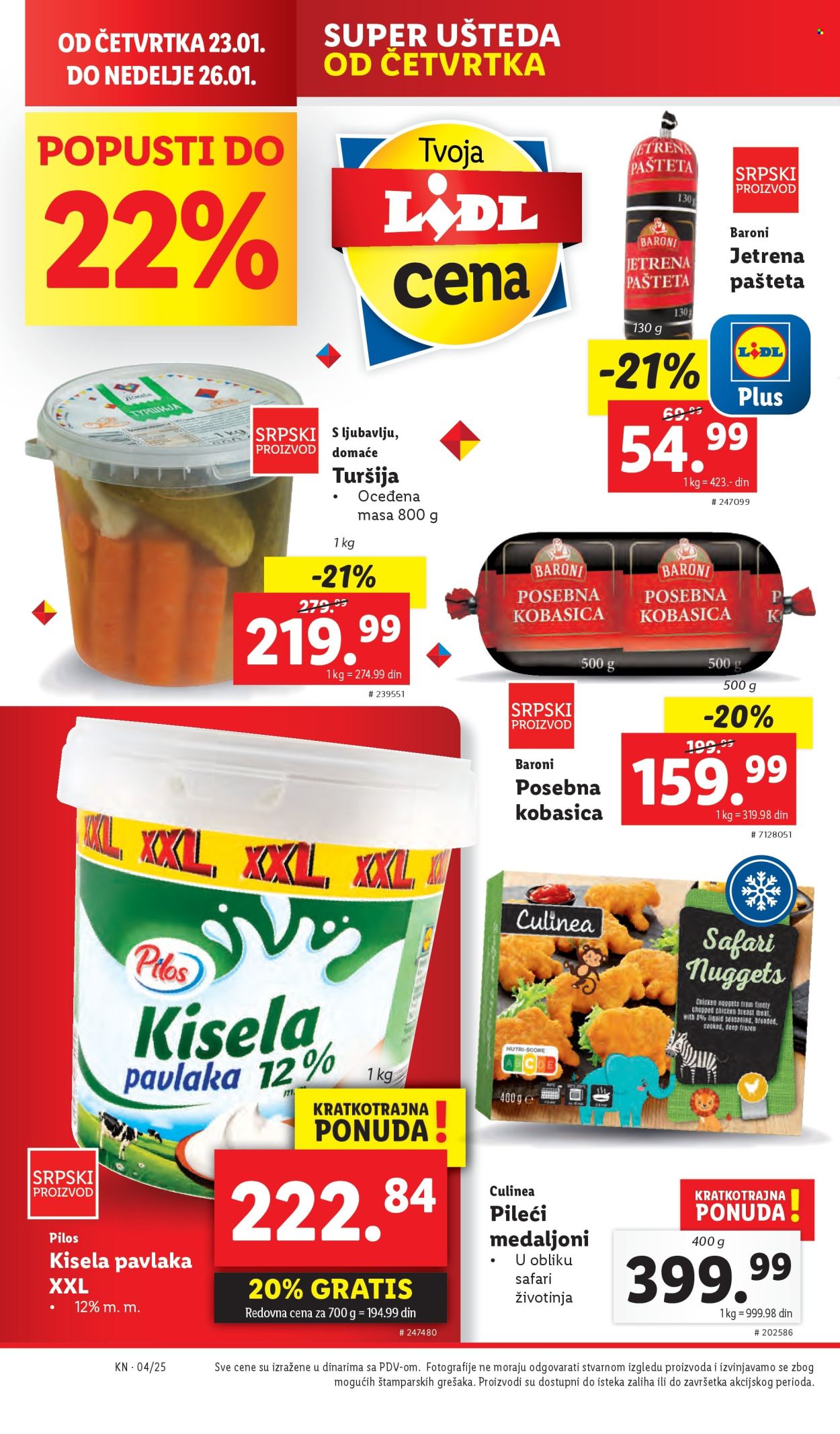 Lidl katalog - 23.01.2025 - 29.01.2025. Stranica 12