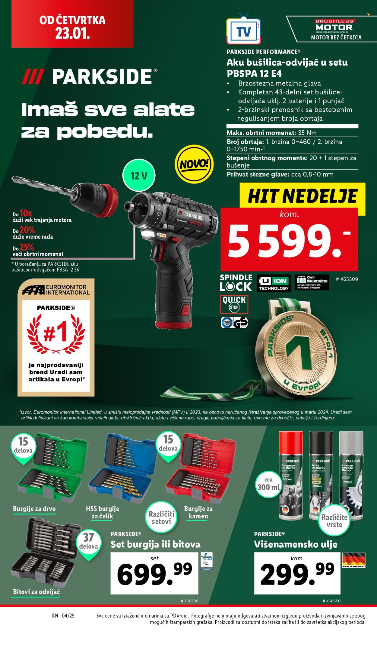 Lidl katalog - 23.01.2025 - 29.01.2025. Stranica 2