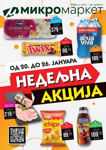 Mikromarket katalog - 20.01.2025 - 26.01.2025.
