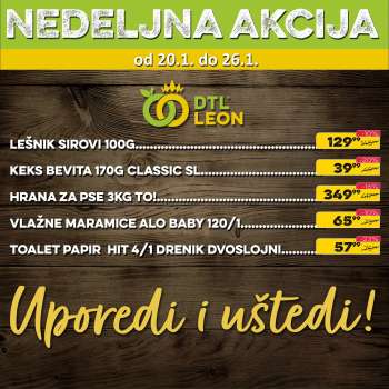 Leon Diskont katalog - 20.01.2025 - 26.01.2025.