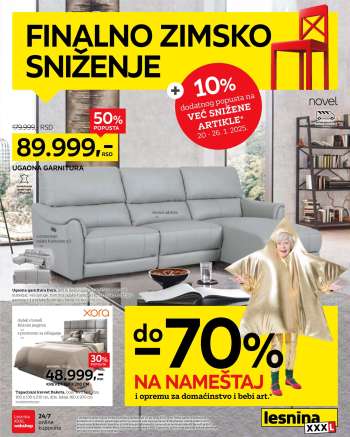 Lesnina XXXL katalog - 20.01.2025 - 02.02.2025.