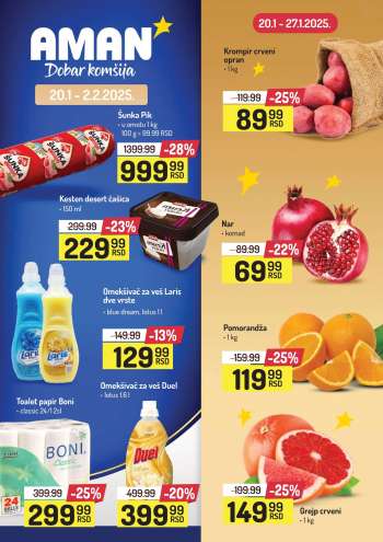 Aman katalog - 20.01.2025 - 02.02.2025.