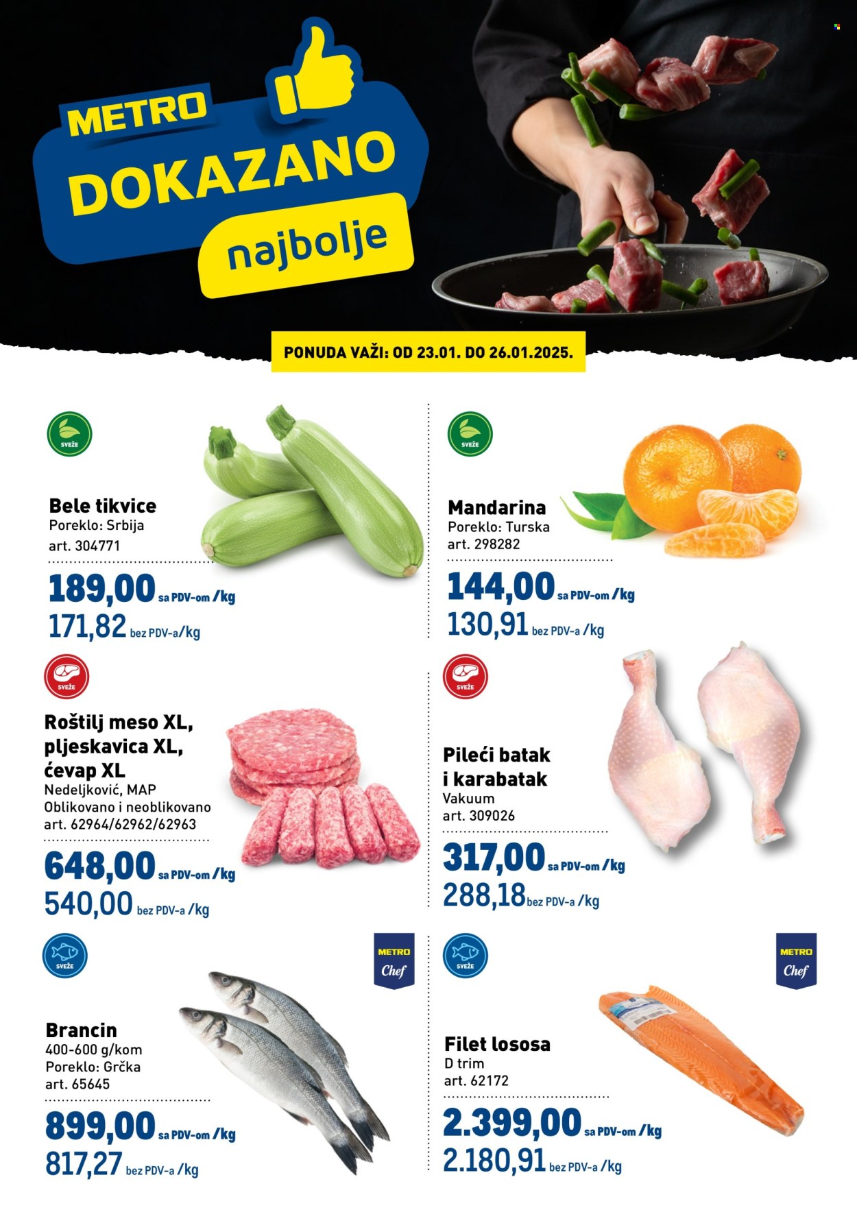 Metro katalog - 23.01.2025 - 26.01.2025. Stranica 1