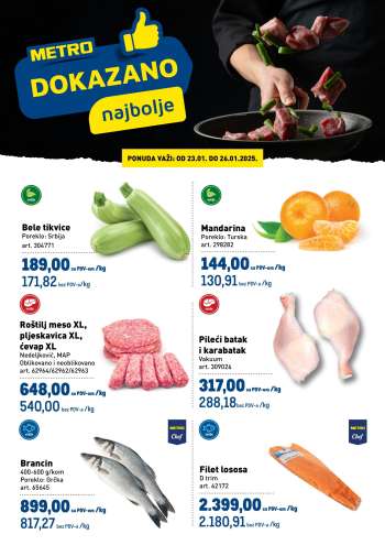 Metro katalog - 23.01.2025 - 26.01.2025.