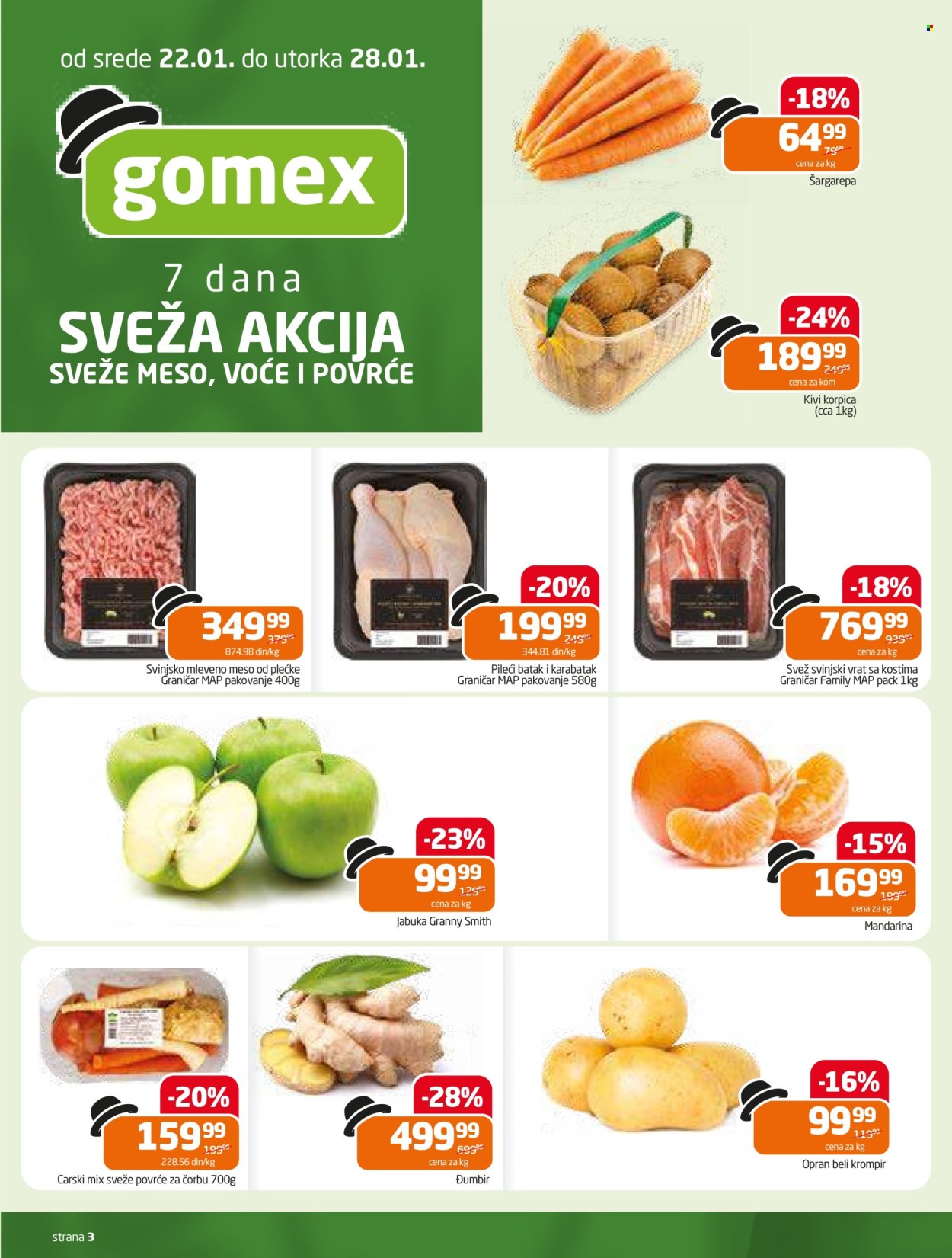 Gomex katalog - 22.01.2025 - 04.02.2025. Stranica 3