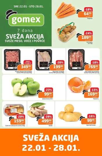 Gomex katalog - 22.01.2025 - 28.01.2025.