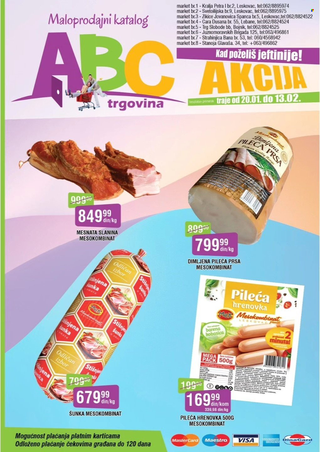 ABC Trgovina katalog - 20.01.2025 - 13.02.2025. Stranica 1