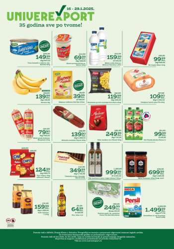 Univerexport katalog - 16.01.2025 - 29.01.2025.