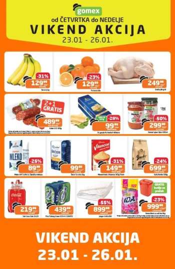 Gomex katalog - 23.01.2025 - 26.01.2025.
