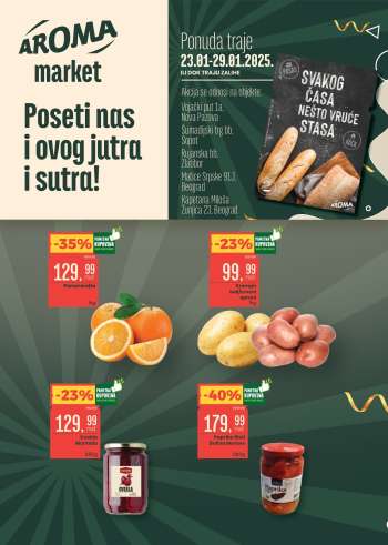 Aroma Market katalog - 23.01.2025 - 29.01.2025.