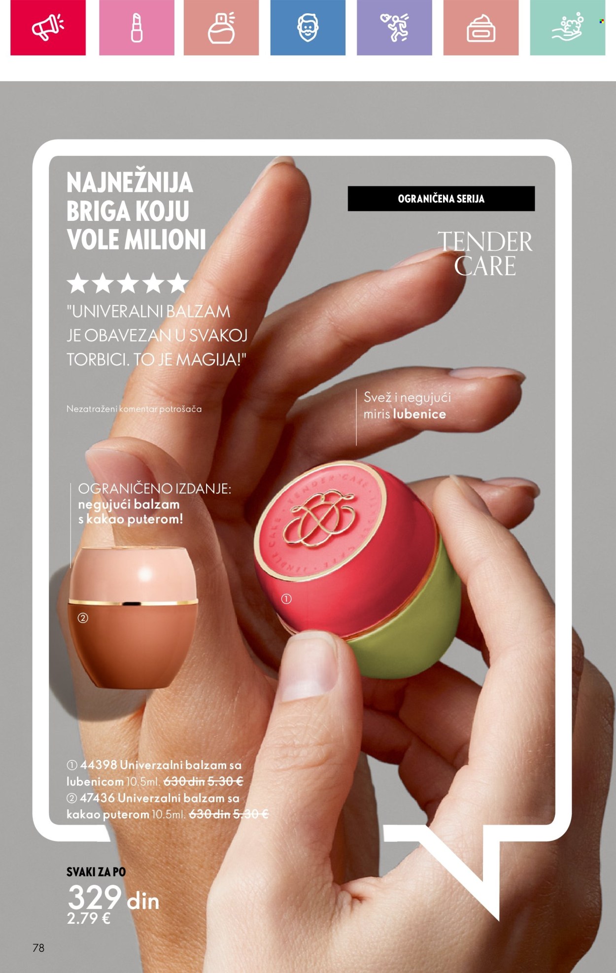 Oriflame katalog - 26.01.2025 - 15.02.2025. Stranica 78