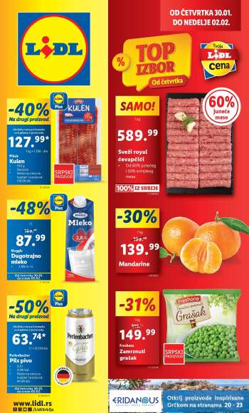 Lidl katalog - 30.01.2025 - 05.02.2025.