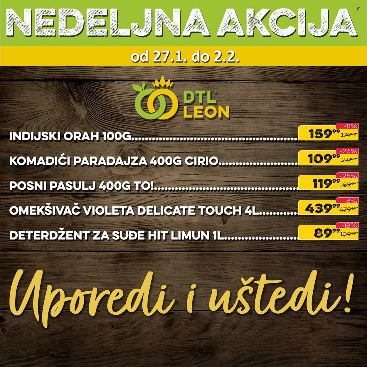 Leon Diskont katalog - 27.01.2025 - 02.02.2025. Stranica 1