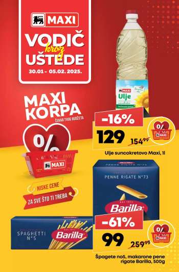 Maxi katalog - 30.01.2025 - 05.02.2025.
