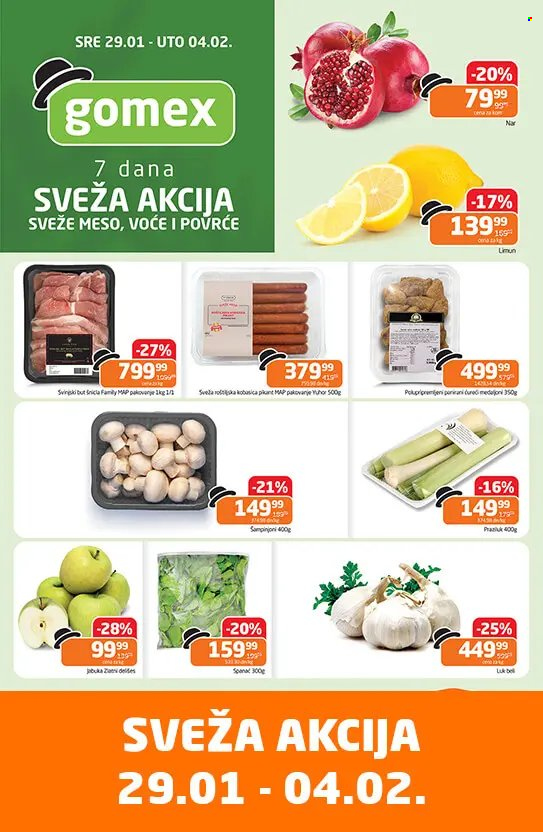 Gomex katalog - 29.01.2025 - 04.02.2025. Stranica 1